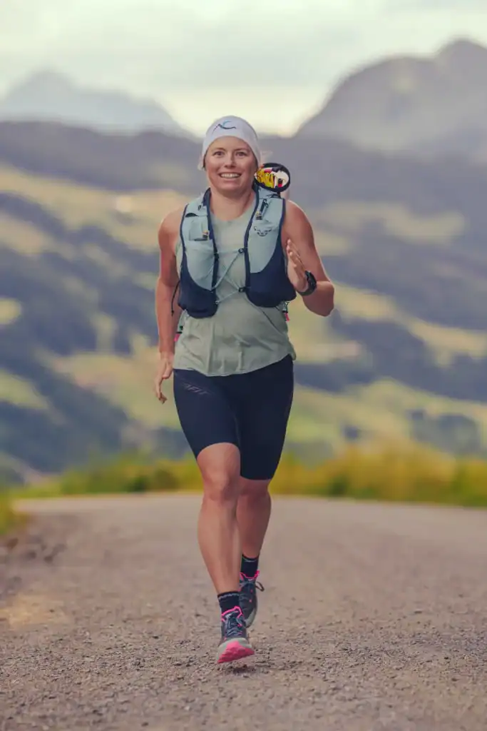 Angelika Gerner Physiotherapeutin beim Trailrun